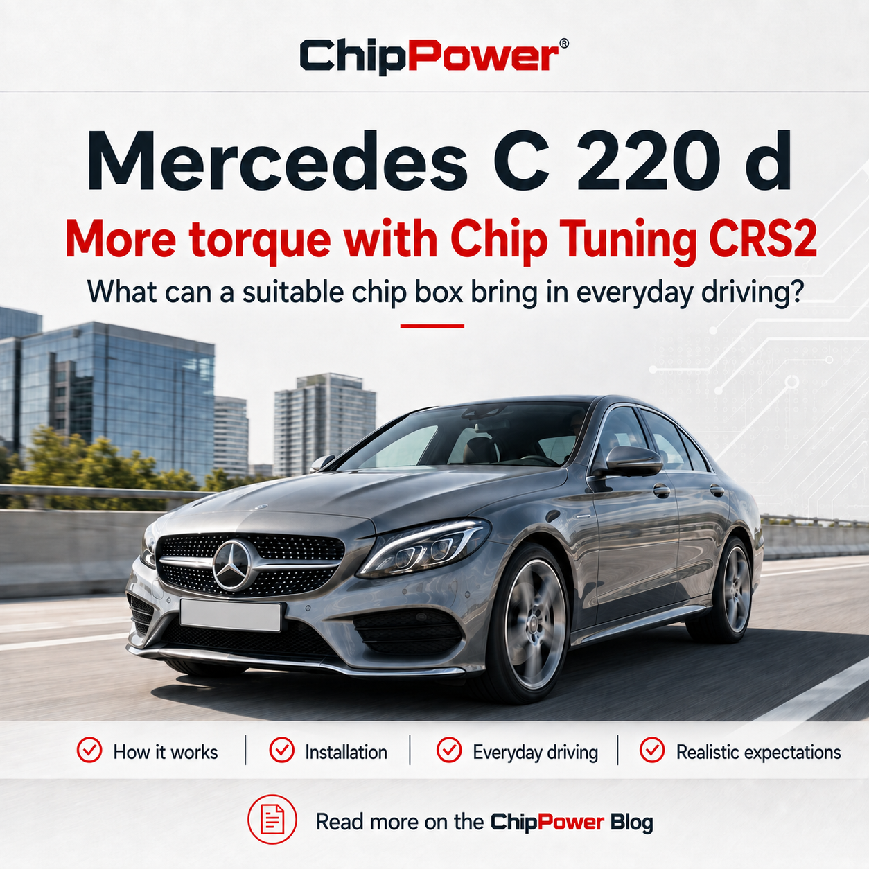 Mercedes C 220 d - More Torque with CRS2